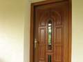 Drewnianie drzwi wejściowe